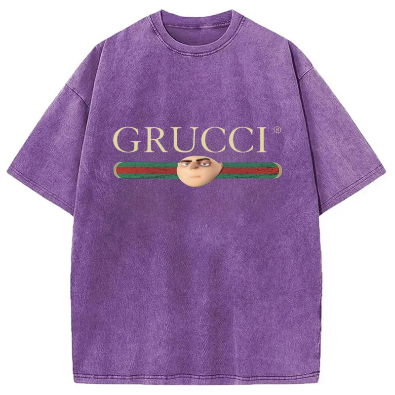 Modecanvas GRUCCI Meme Washed T-Shirt