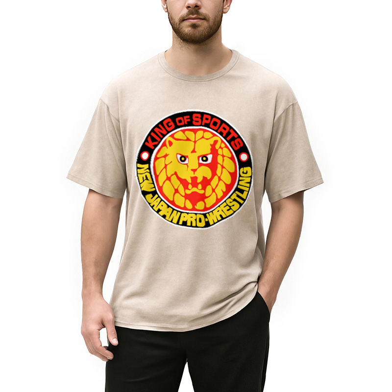 Modecanvas Japan Pro Wrestling Washed T-Shirt