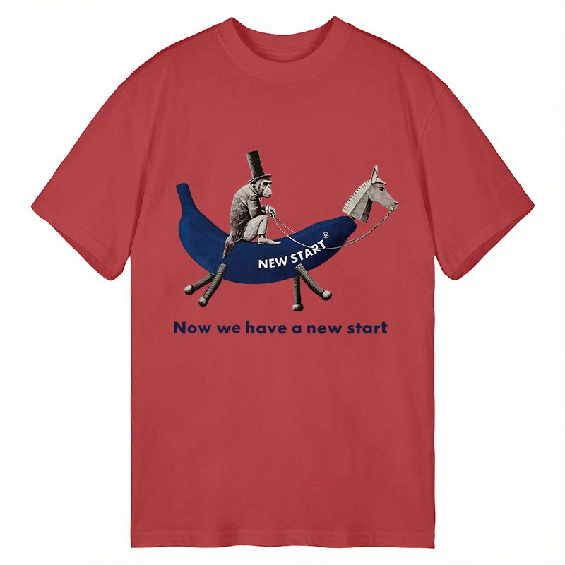 Modecanvas Now We Have A Start DTG Printing Classic T-Shirt-modecanvas