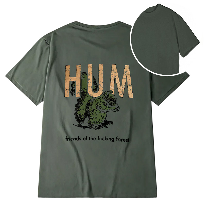 Modecanvas Copy of Hum DTG Printing Back Classic T-Shirt