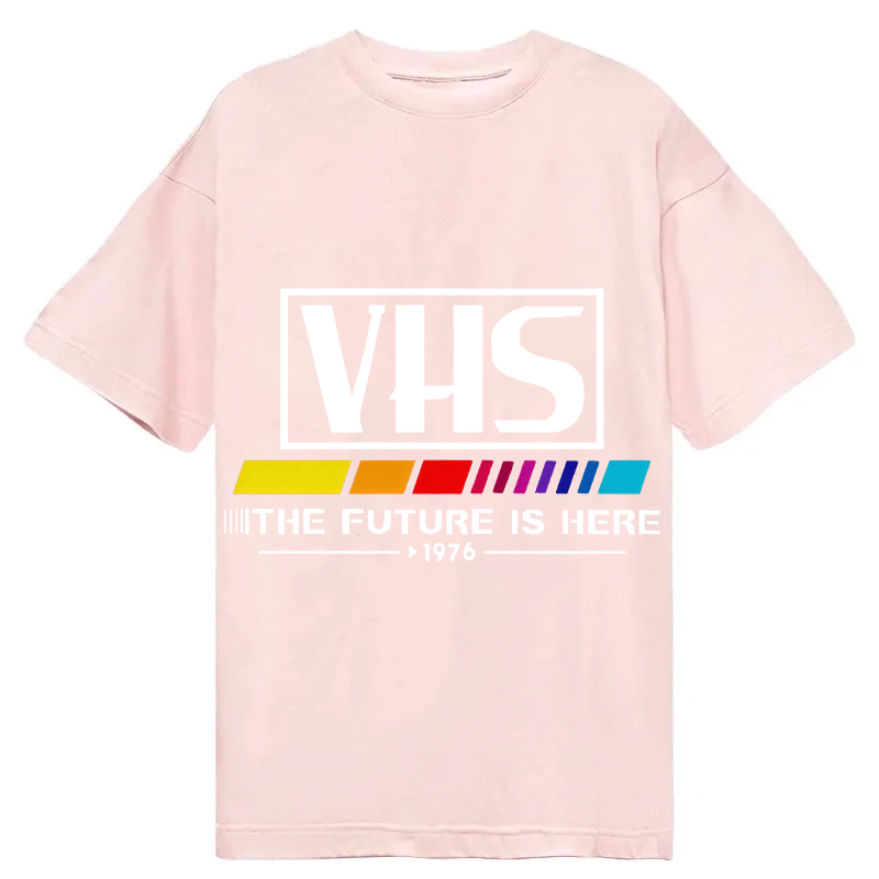 Modecanvas VHS 1976 Vintage DTG Printing Classic T-Shirt-modecanvas