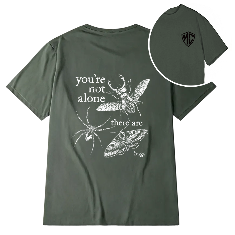 Modecanvas You're Not Alone DTG Printing Back Classic T-Shirt