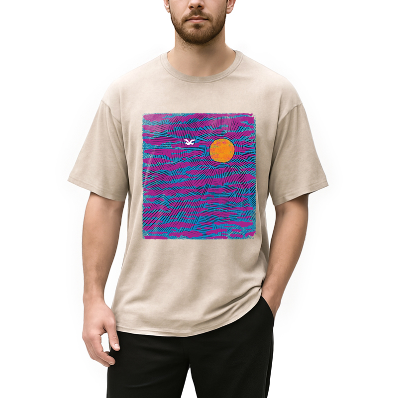 Modecanvas Trip DTG Printing Washed T-Shirt