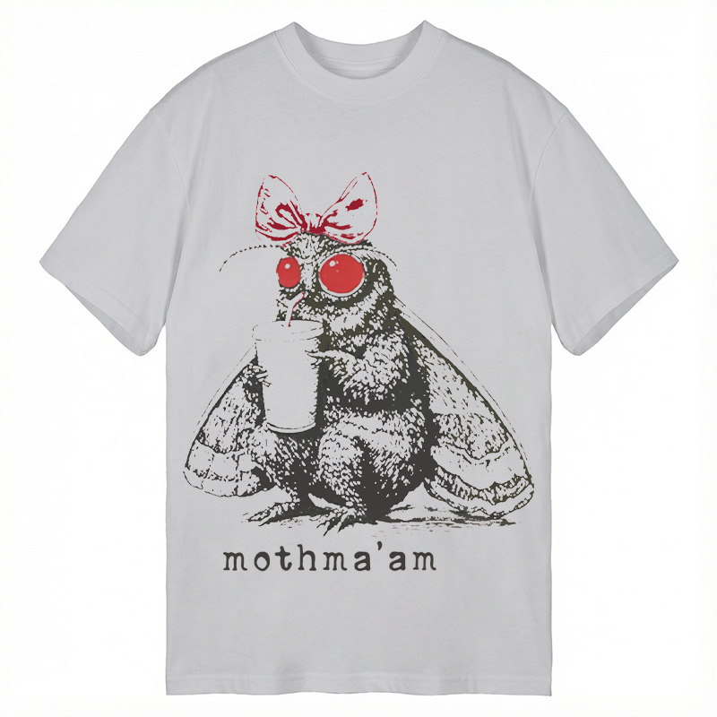 Modecanvas Mothma'am Funny Mothman DTG Printing Classic T-Shirt