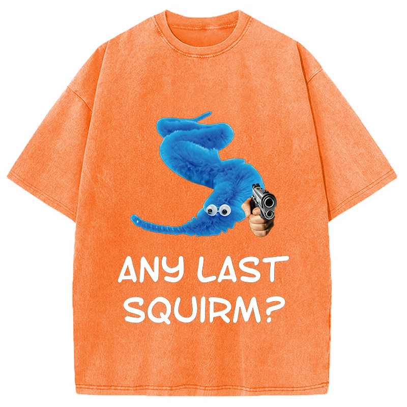 Modecanvas Any Last Squirm DTG Printing Washed T-Shirt