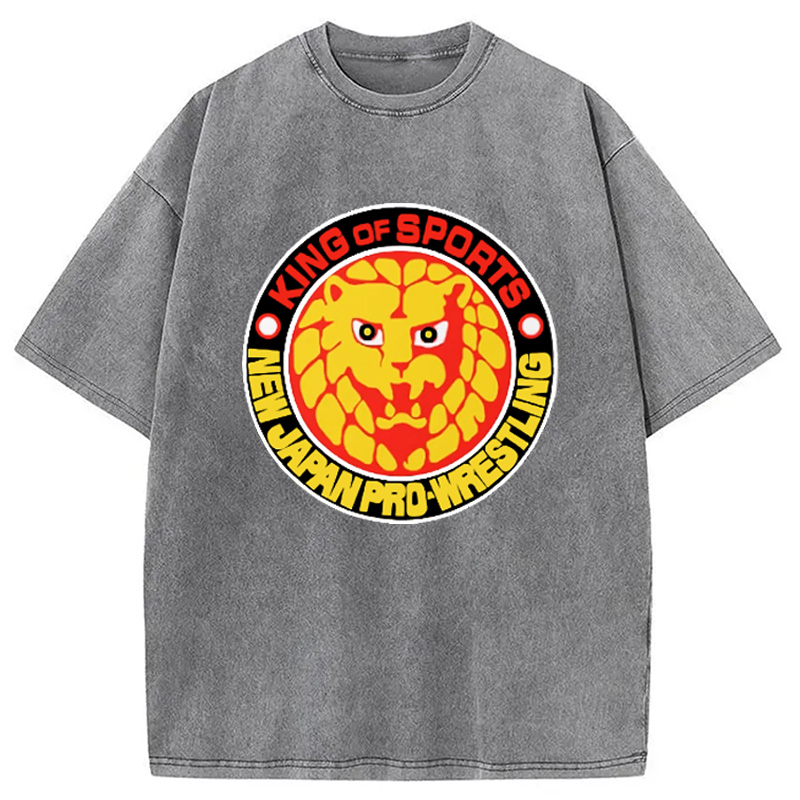 Modecanvas Japan Pro Wrestling Washed T-Shirt