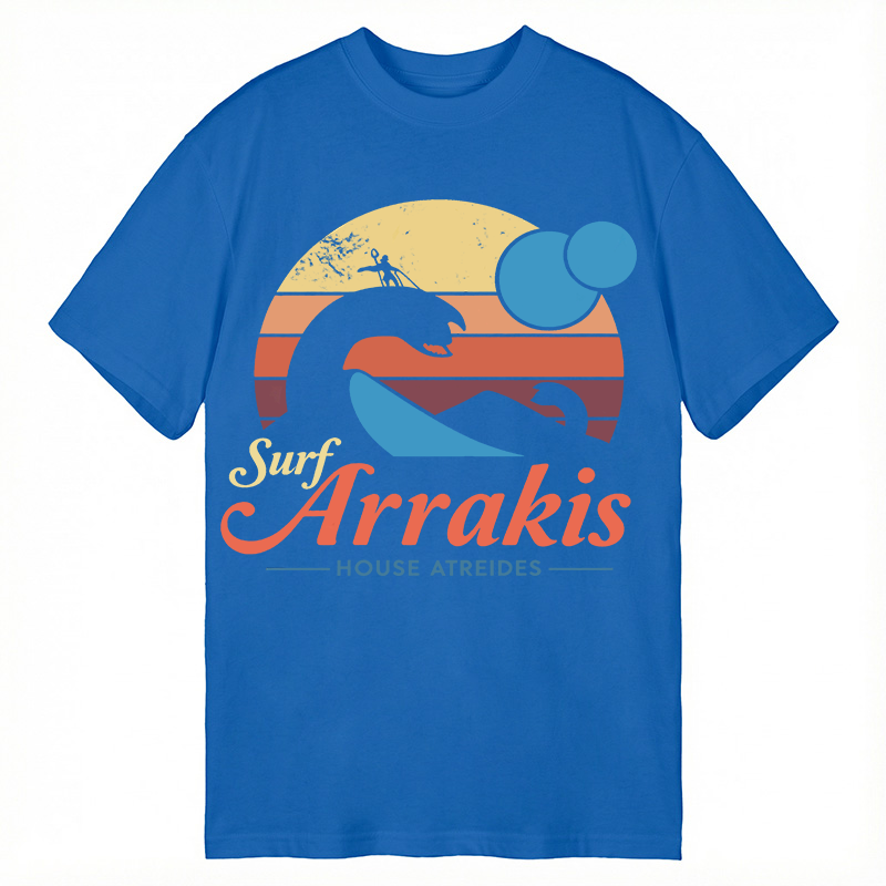 Modecanvas Visit Desert Planet DTG Printing Classic T-Shirt-modecanvas