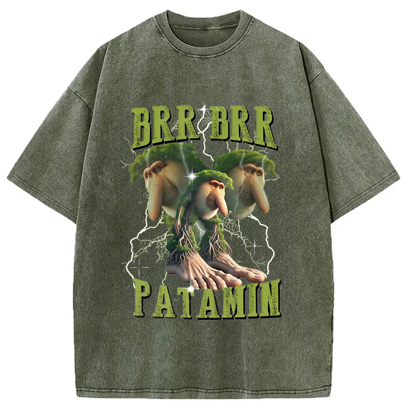 Modecanvas Brr Brr Patapim Washed T-Shirt