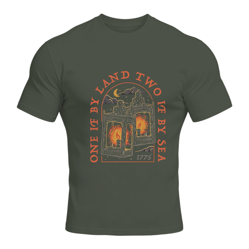 Modecanvas One If By Land Two If By Sea DTG Printing Classic T-Shirt