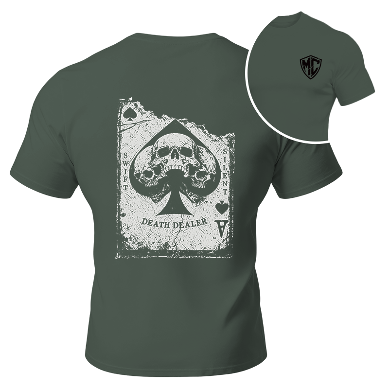 Modecanvas Death Dealer DTG Printing Back Classic T-Shirt