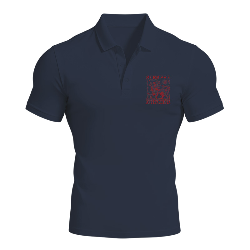Modecanvas Siempre Antifascista Polo Shirt