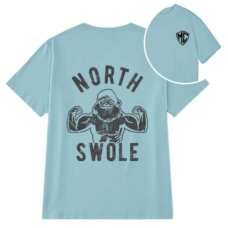 Modecanvas North Swole DTG Printing Back Classic T-Shirt