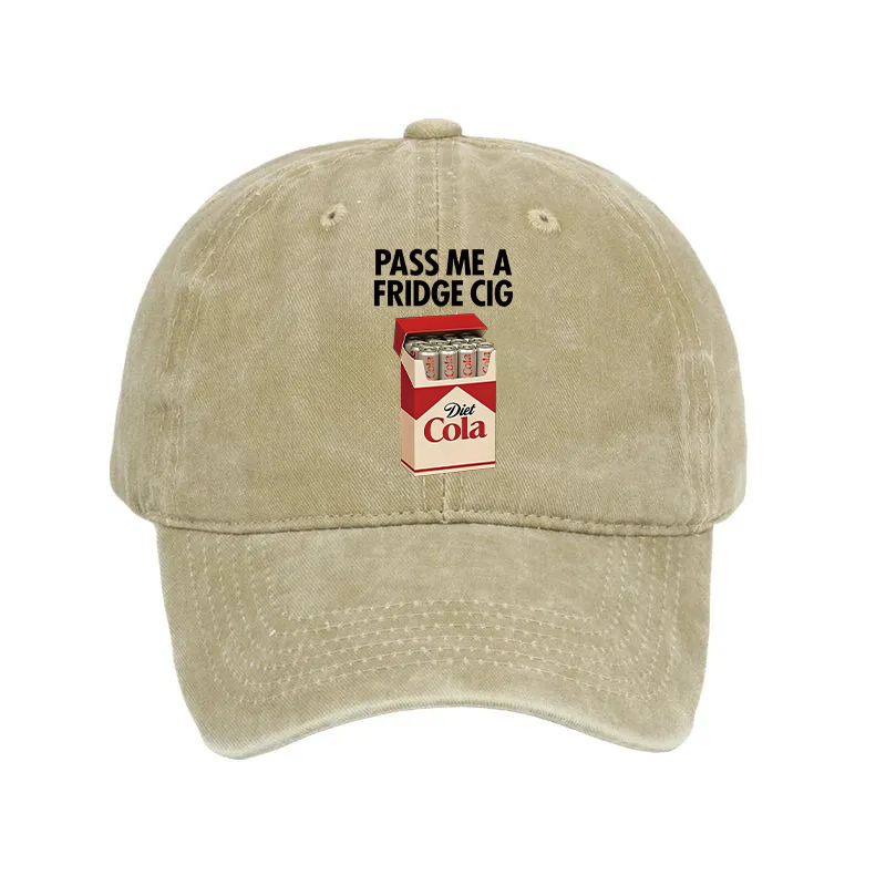 Modecanvas I Need A Diet Cola Washed Cap-modecanvas