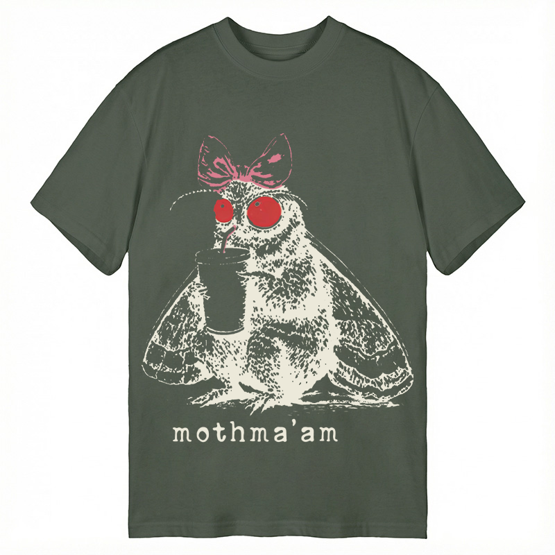 Modecanvas Mothma'am Funny Mothman DTG Printing Classic T-Shirt