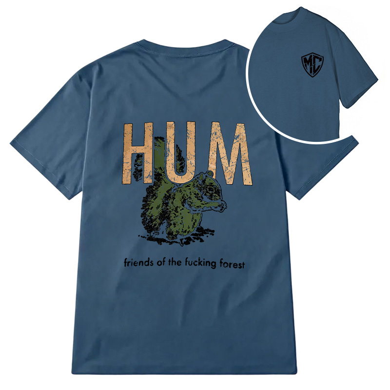Modecanvas Copy of Hum DTG Printing Back Classic T-Shirt