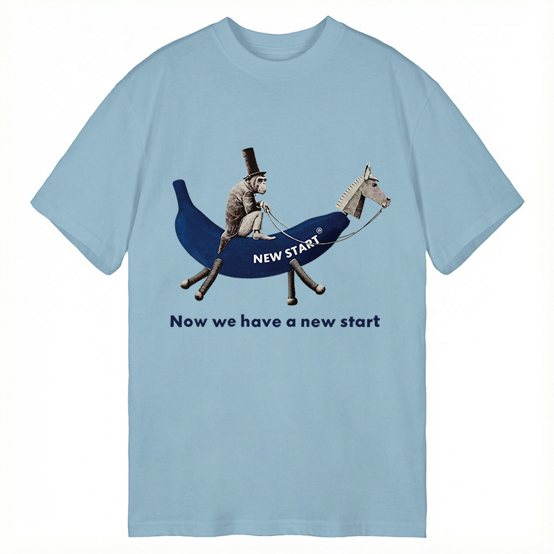 Modecanvas Now We Have A Start DTG Printing Classic T-Shirt-modecanvas