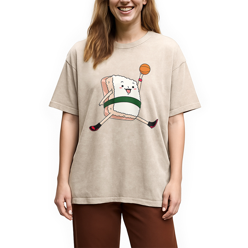 Modecanvas Air Sushi Washed T-Shirt