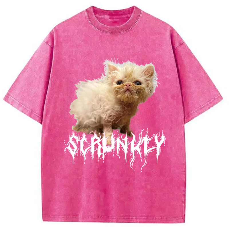 Modecanvas Scrunkly Wisp DTG Printing Washed T-Shirt