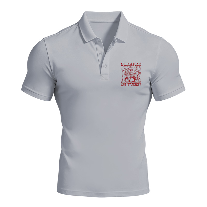 Modecanvas Siempre Antifascista Polo Shirt