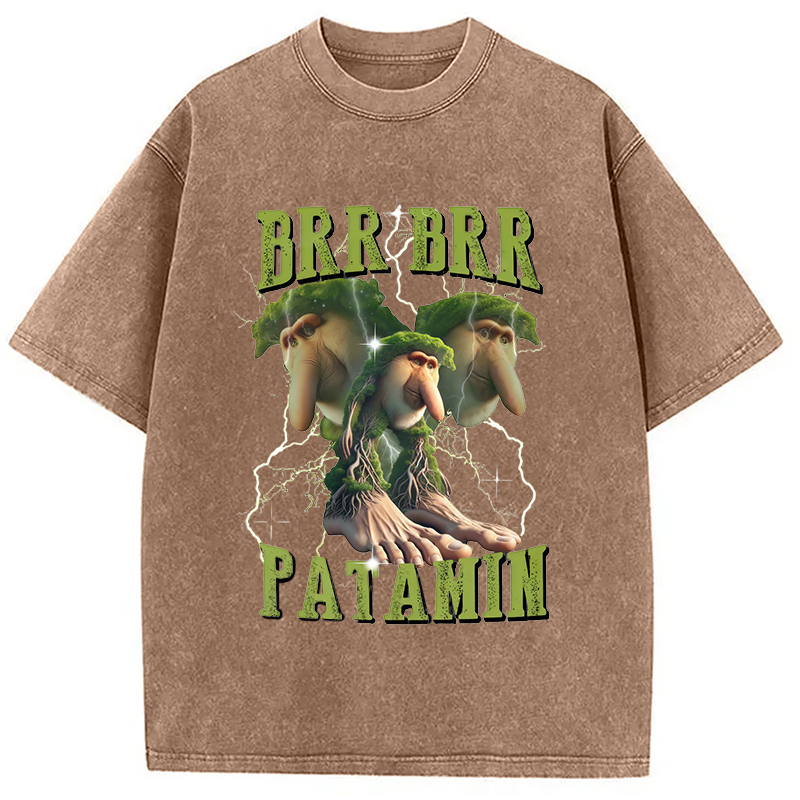 Modecanvas Brr Brr Patapim Washed T-Shirt