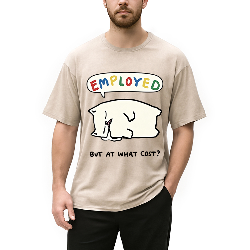 Modecanvas Employed But At What Cost? DTG Printing Washed T-Shirt