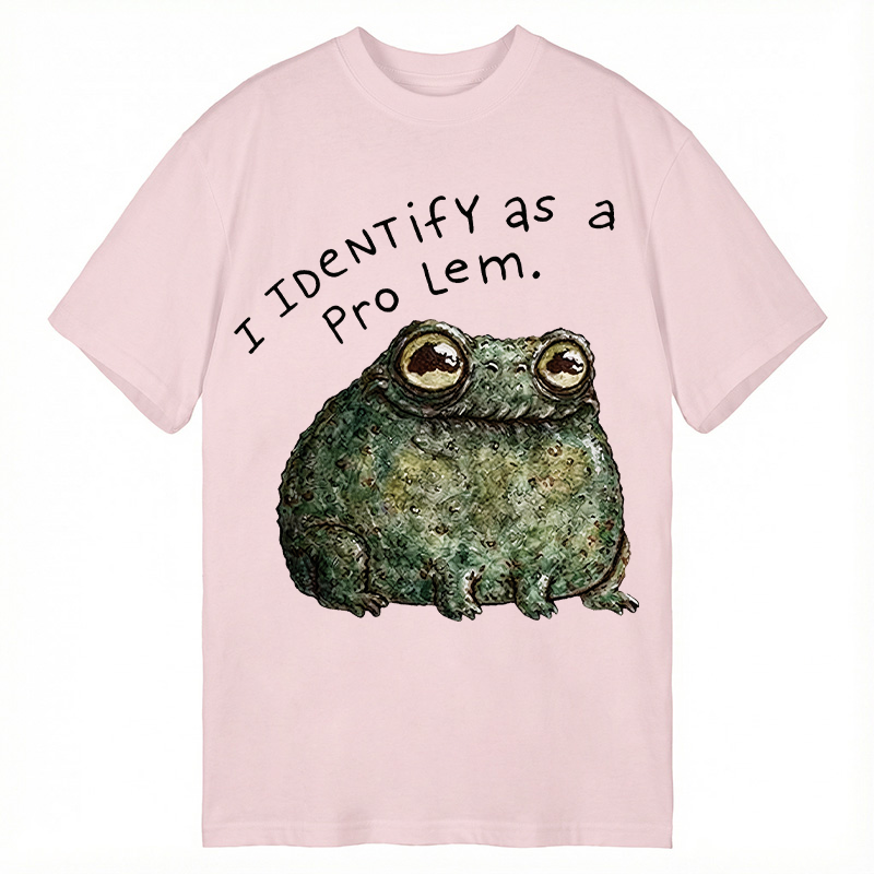 Modecanvas Sarcastic Frog Self Deprecating DTG Printing Classic T-Shirt-modecanvas
