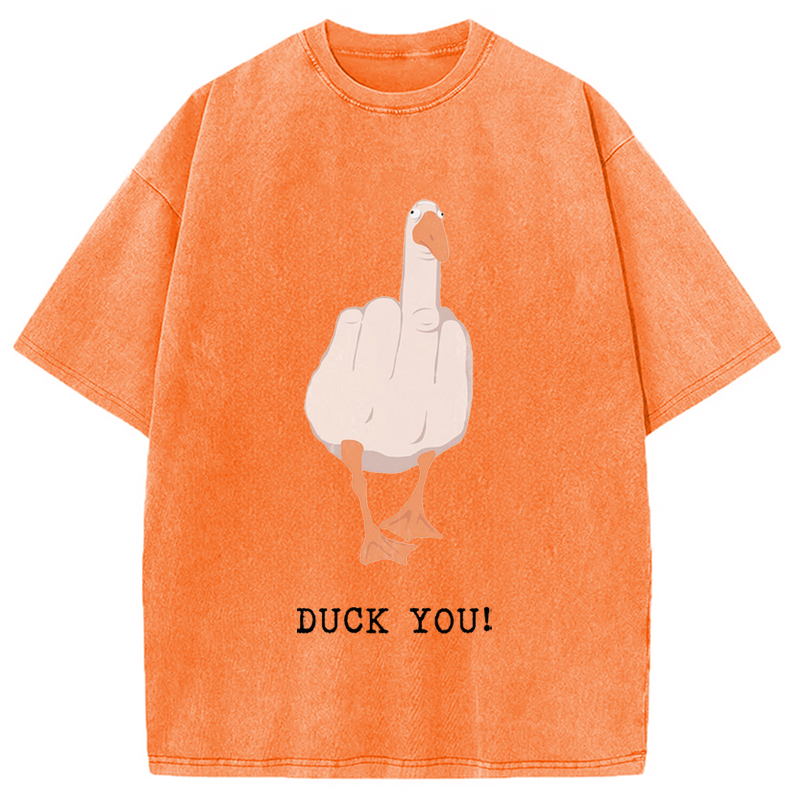Modecanvas Duck You Washed T-Shirt