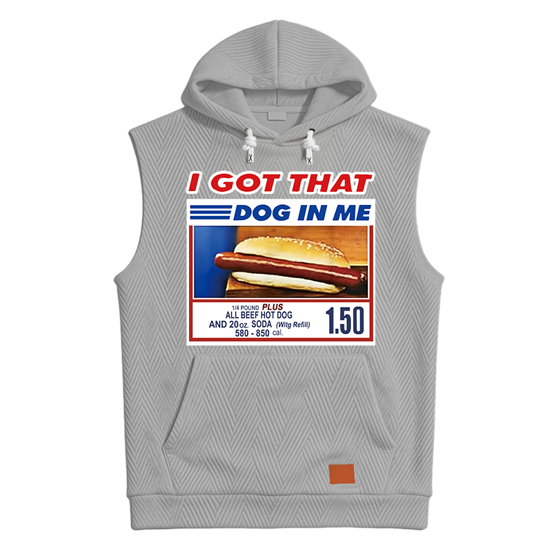 Modecanvas I Got That Dog In Me Hooded Tank