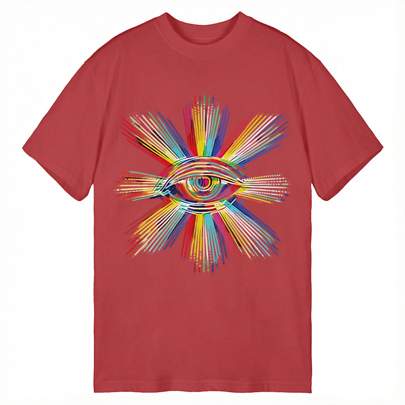 Modecanvas Prism of Perception DTG Printing Classic T-Shirt-modecanvas