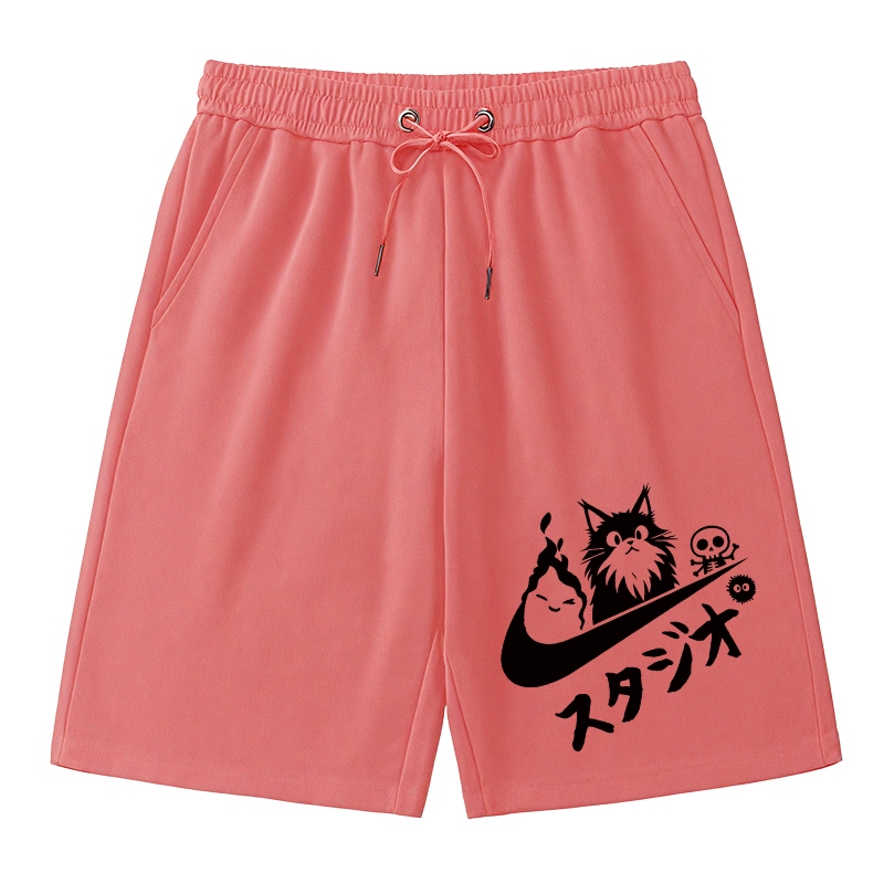 Modecanvas Black Cat Vintage Classic Short