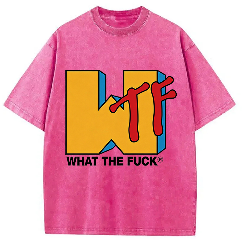 Modecanvas WTF DTG Printing Washed T-Shirt