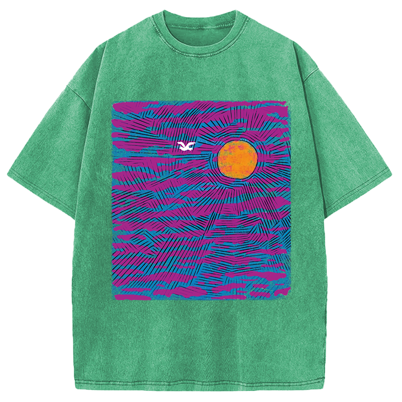 Modecanvas Trip DTG Printing Washed T-Shirt