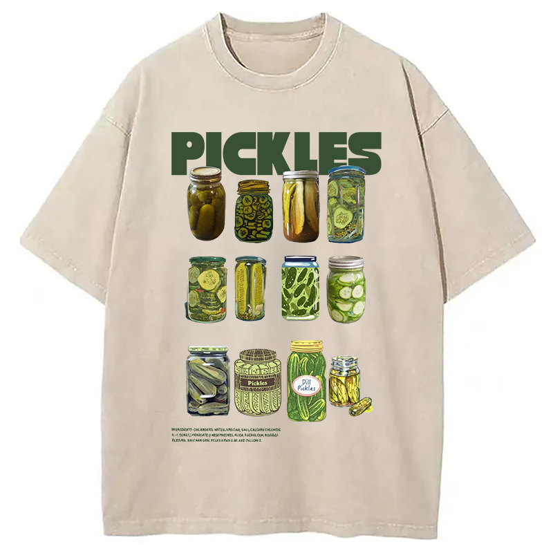 Modecanvas The Pickles Washed T-Shirt