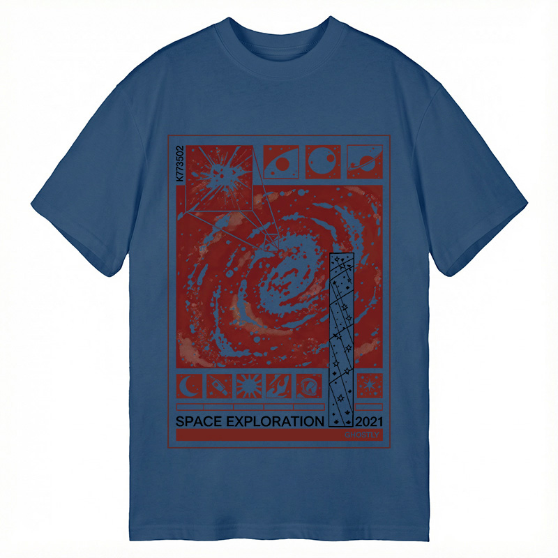 Modecanvas Embrace the Cosmos DTG Printing Classic T-Shirt-modecanvas