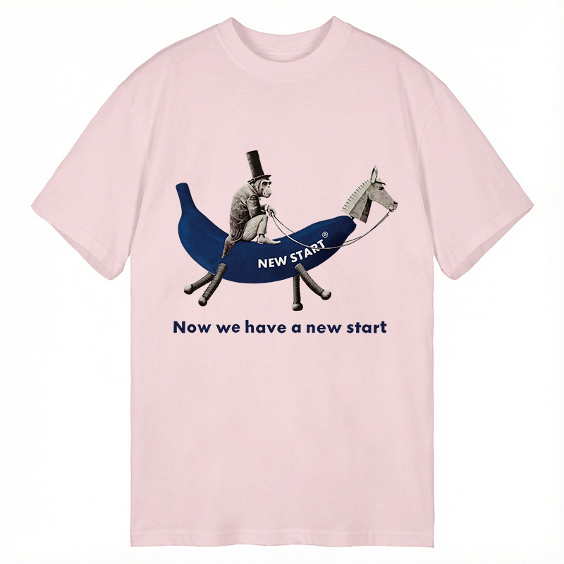 Modecanvas Now We Have A Start DTG Printing Classic T-Shirt-modecanvas