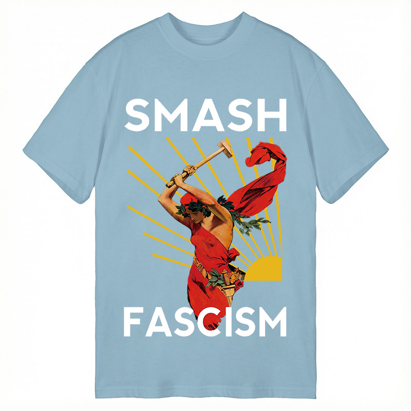 Modecanvas Smash Fascism DTG Printing Classic T-Shirt