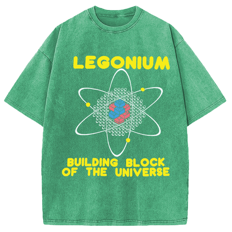 Modecanvas Legonium DTG Printing Washed T-Shirt