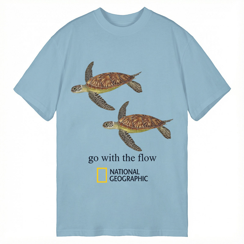 Modecanvas Sea Turtle National DTG Printing Classic T-Shirt-modecanvas
