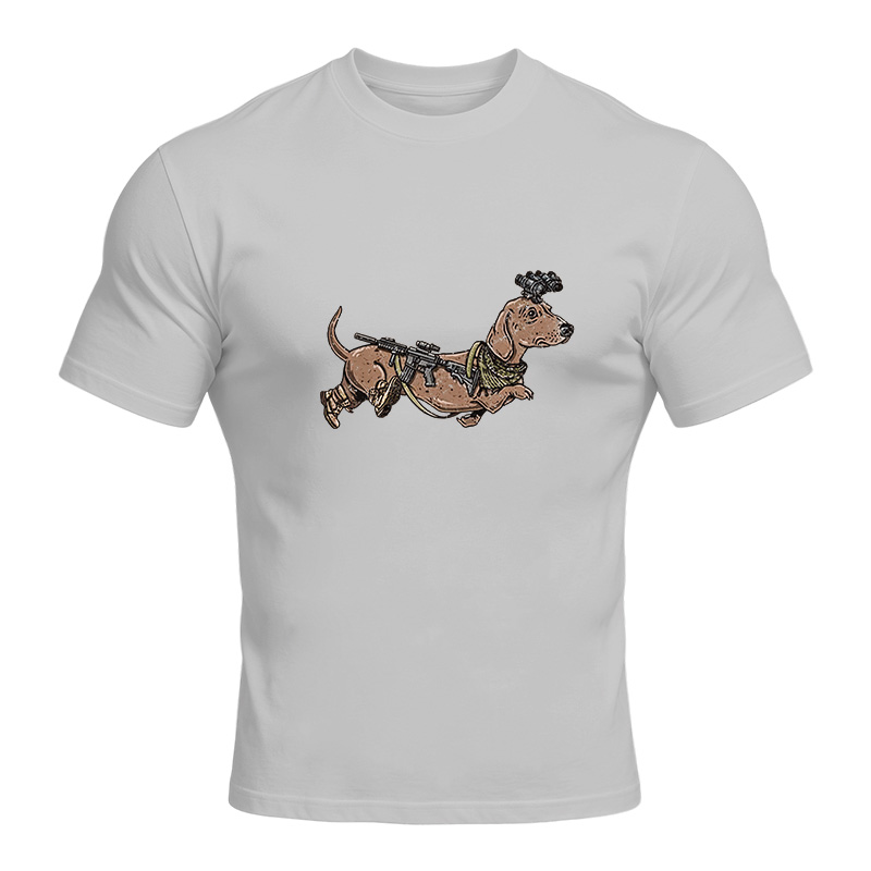 Modecanvas Dachshund Sniper DTG Printing Classic T-Shirt