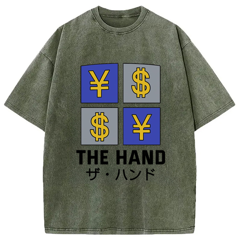 Modecanvas The Hand JoJo Washed T-Shirt