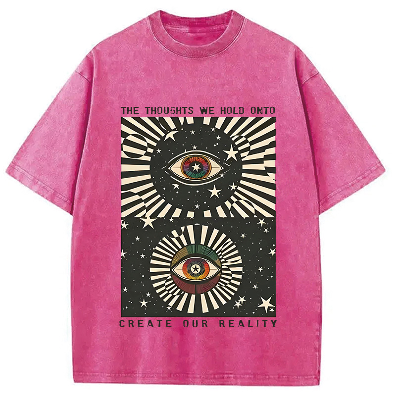 Modecanvas Create Our Reality Washed T-Shirt