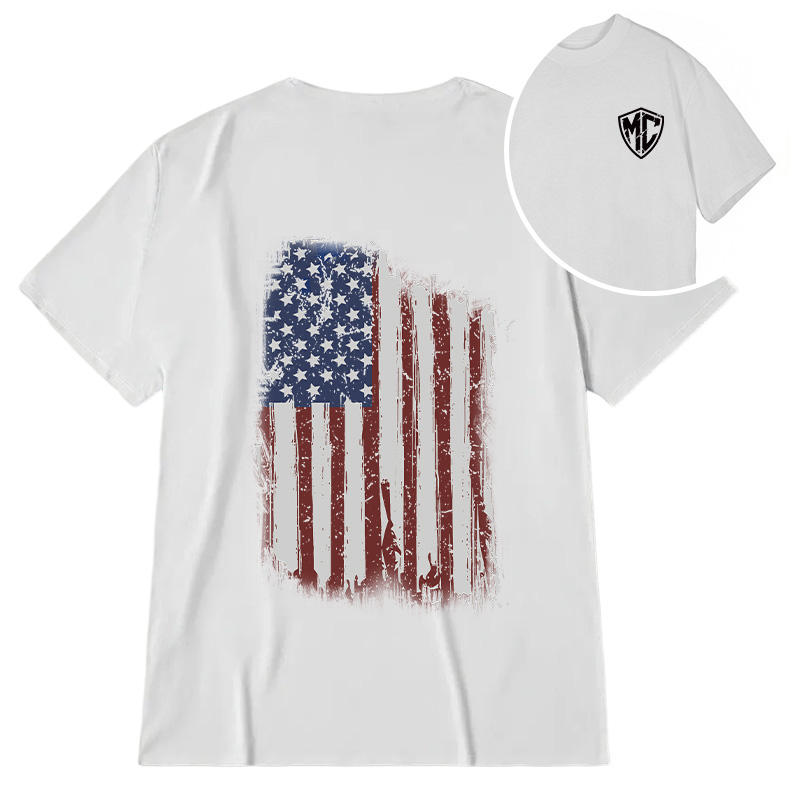 Modecanvas America DTG Printing Back Classic T-Shirt