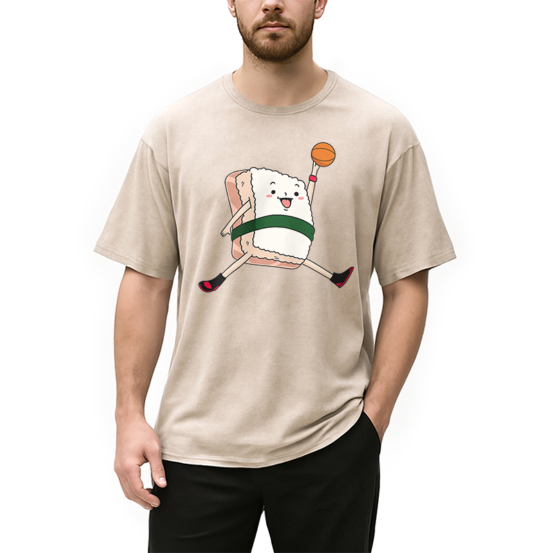 Modecanvas Air Sushi Washed T-Shirt