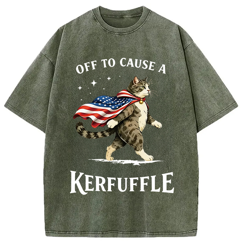 Modecanvas Off to Cause a Kerfuffle DTG Printing Washed T-Shirt