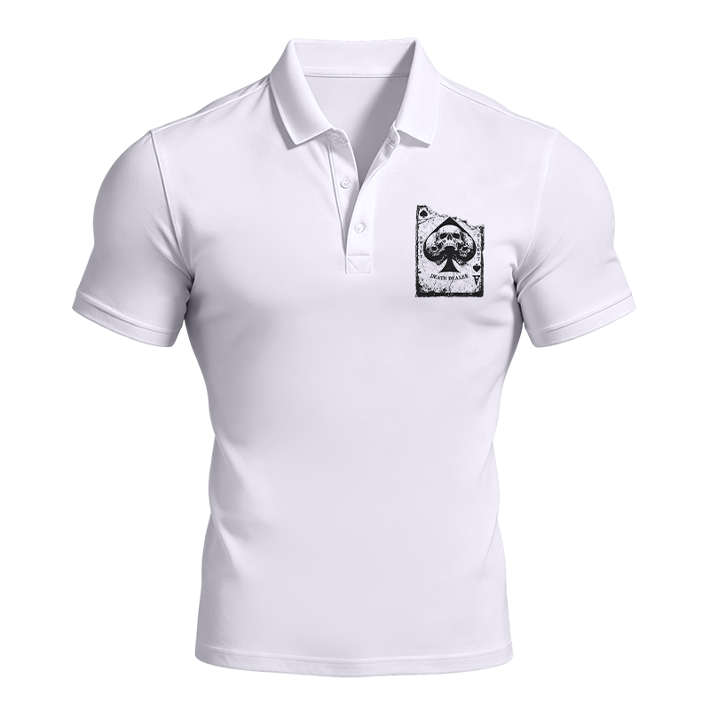 Modecanvas Death Dealer Polo T-Shirt