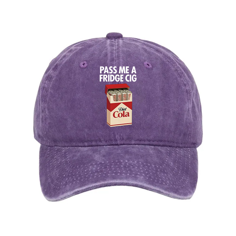 Modecanvas I Need A Diet Cola Washed Cap-modecanvas