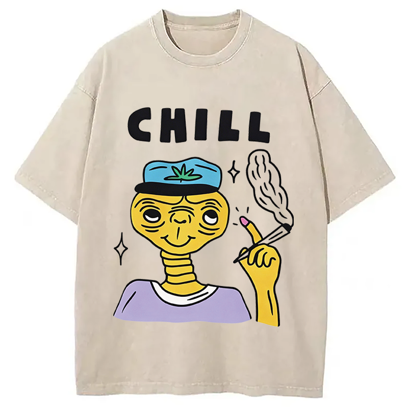 Modecanvas Chill DTG Printing Washed T-Shirt