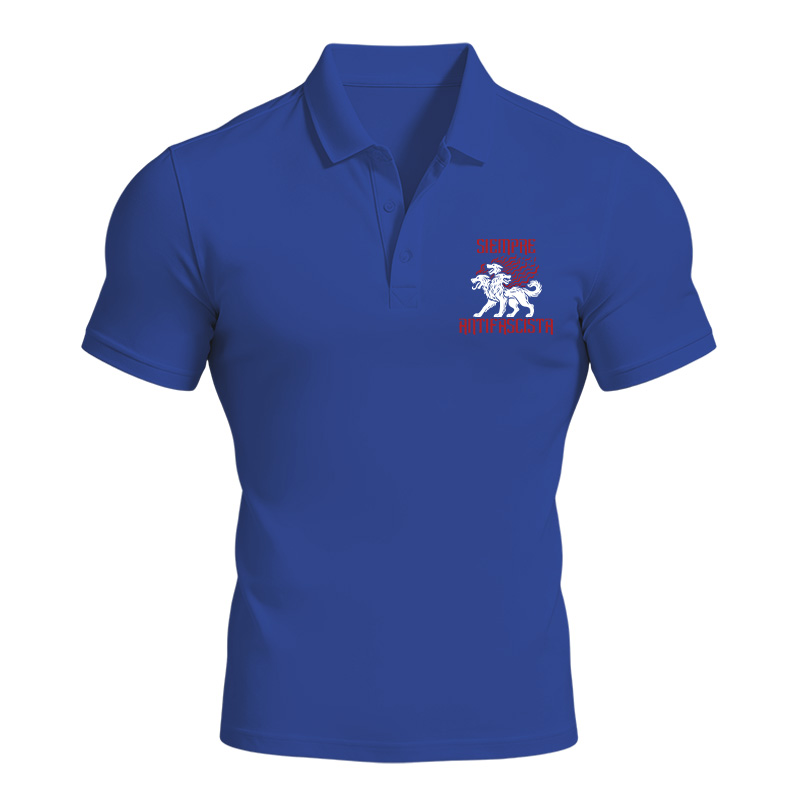 Modecanvas Siempre Antifascista Fire Polo Shirt