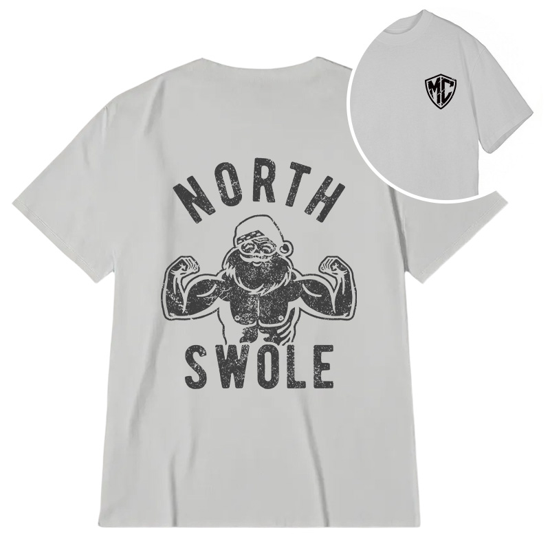 Modecanvas North Swole DTG Printing Back Classic T-Shirt