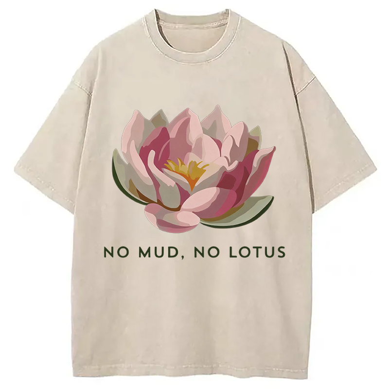 Modecanvas Meditation DTG Printing Washed T-Shirt